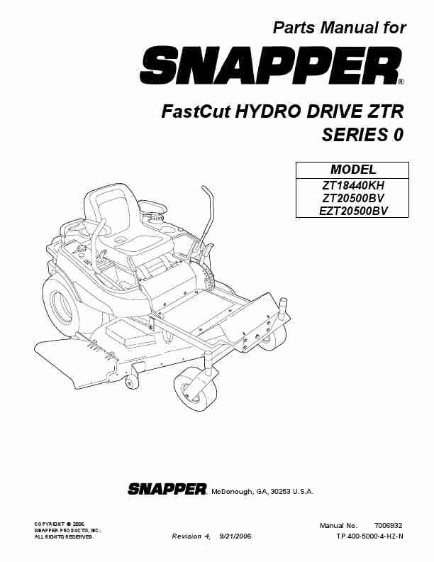 Snapper Lawn Mower EZT20500BV-page_pdf
